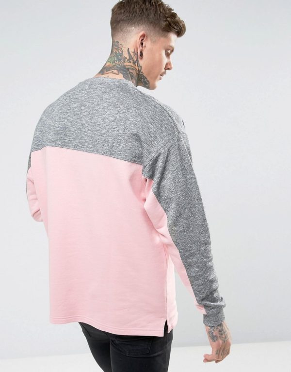 Bomber Jacket With Floral Print Sleeves