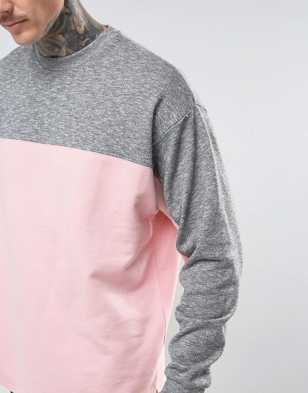 Bomber Jacket With Floral Print Sleeves